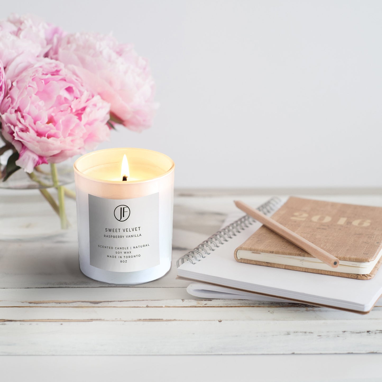 Raspberry JF Scented candles