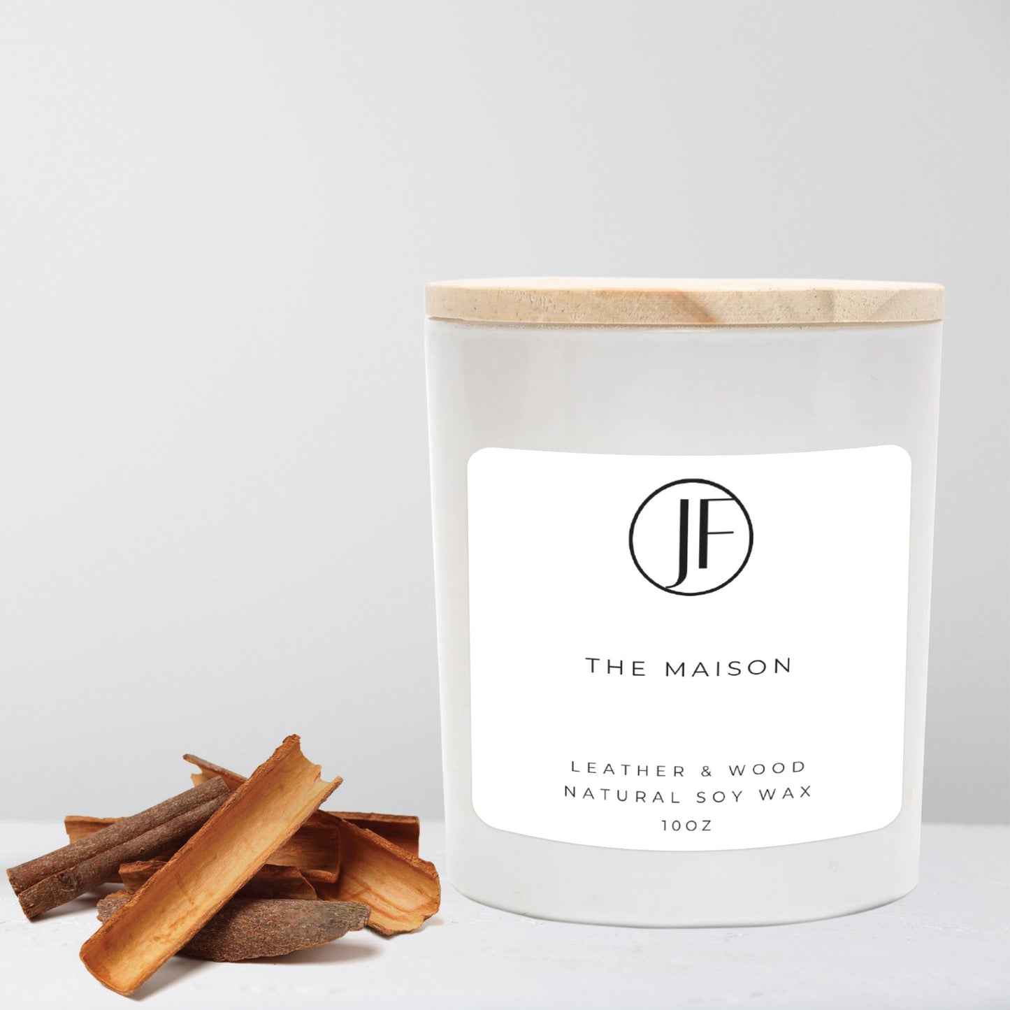 Leather & Wood JF Scented candles