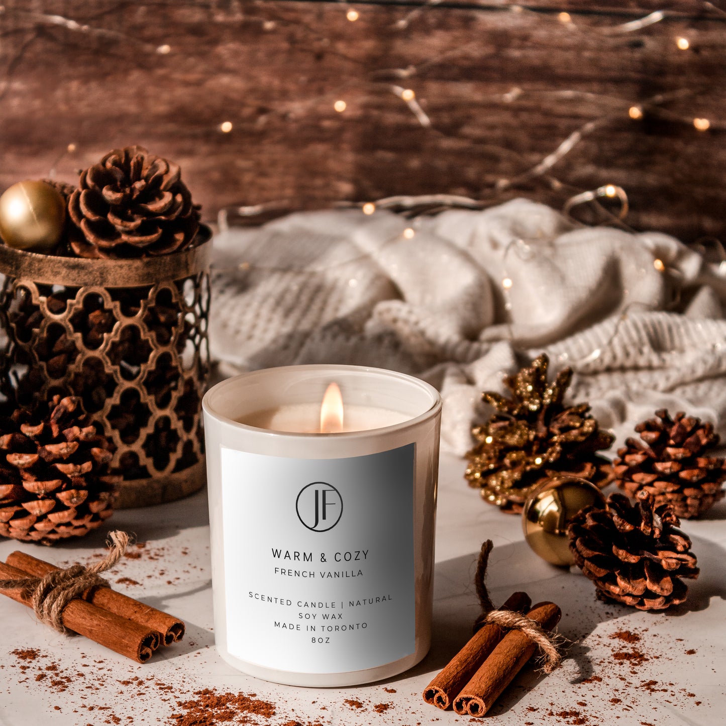 Scented Candle Natural Soy Wax