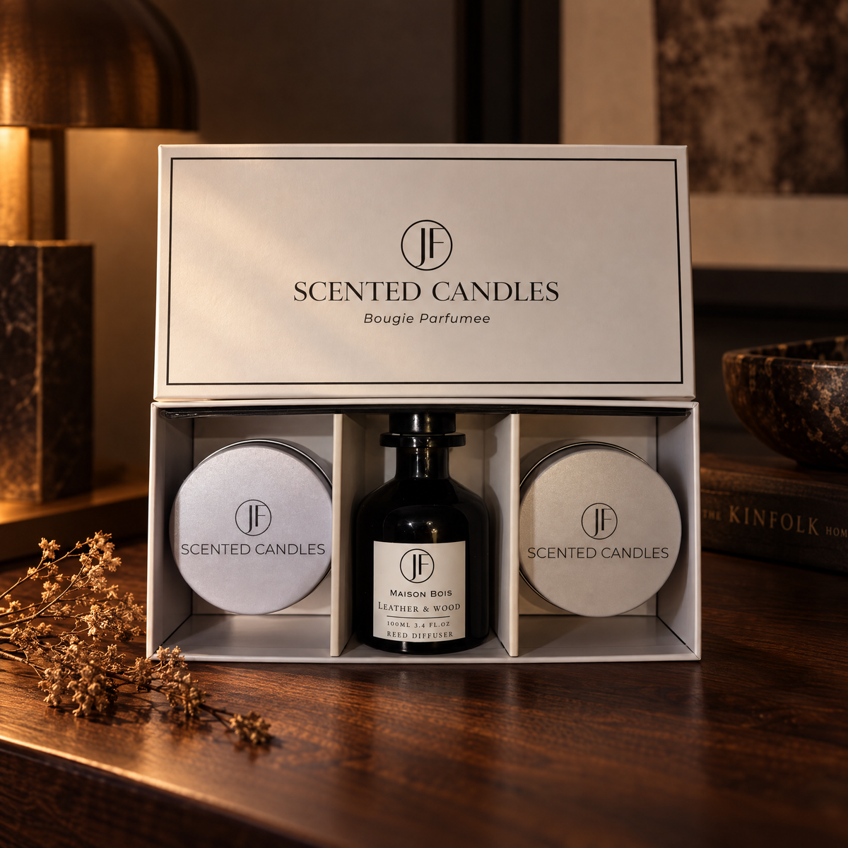 Leather & Wood - Home Fragrance Diffuser
