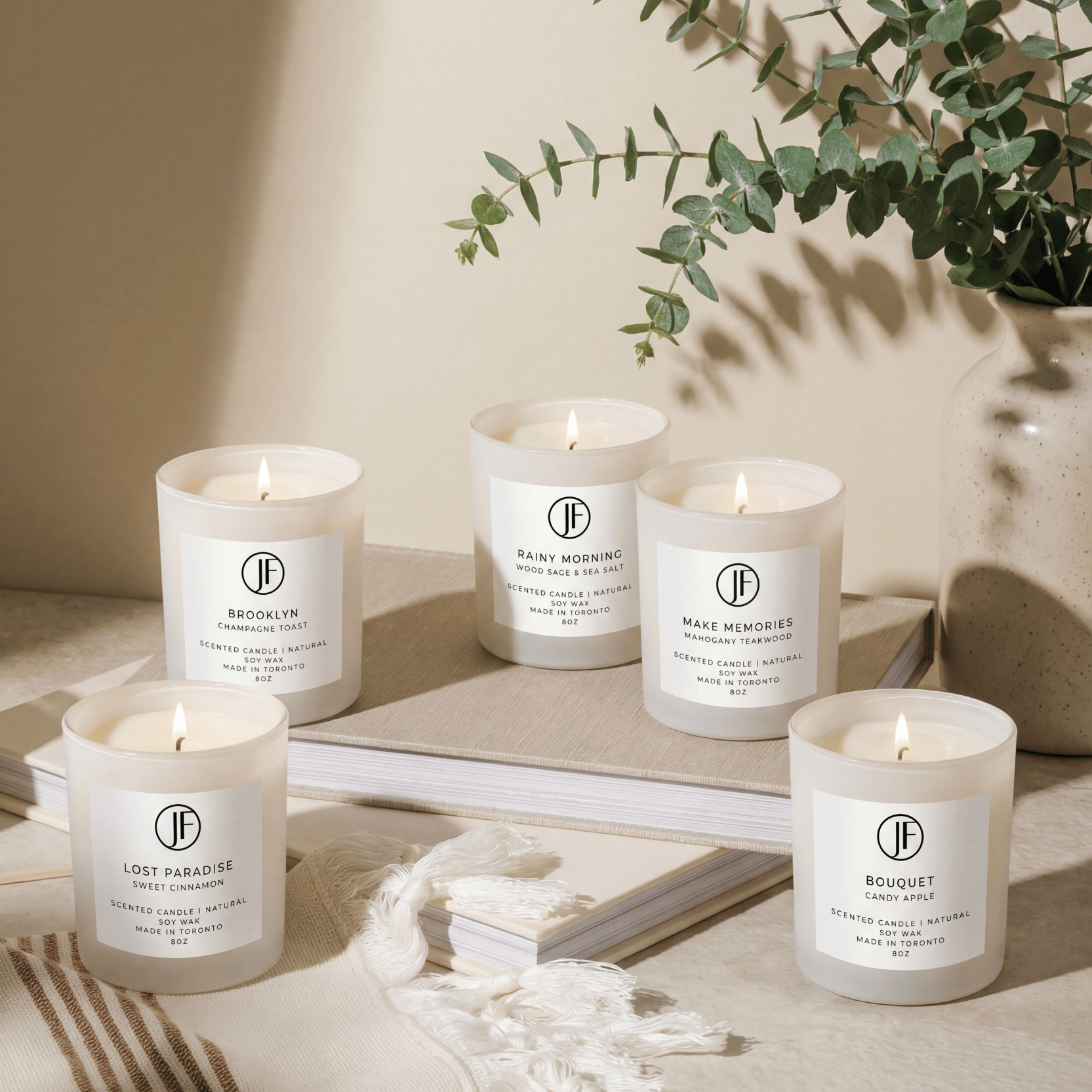 JF Scented Candles Cozy Season Giveaway